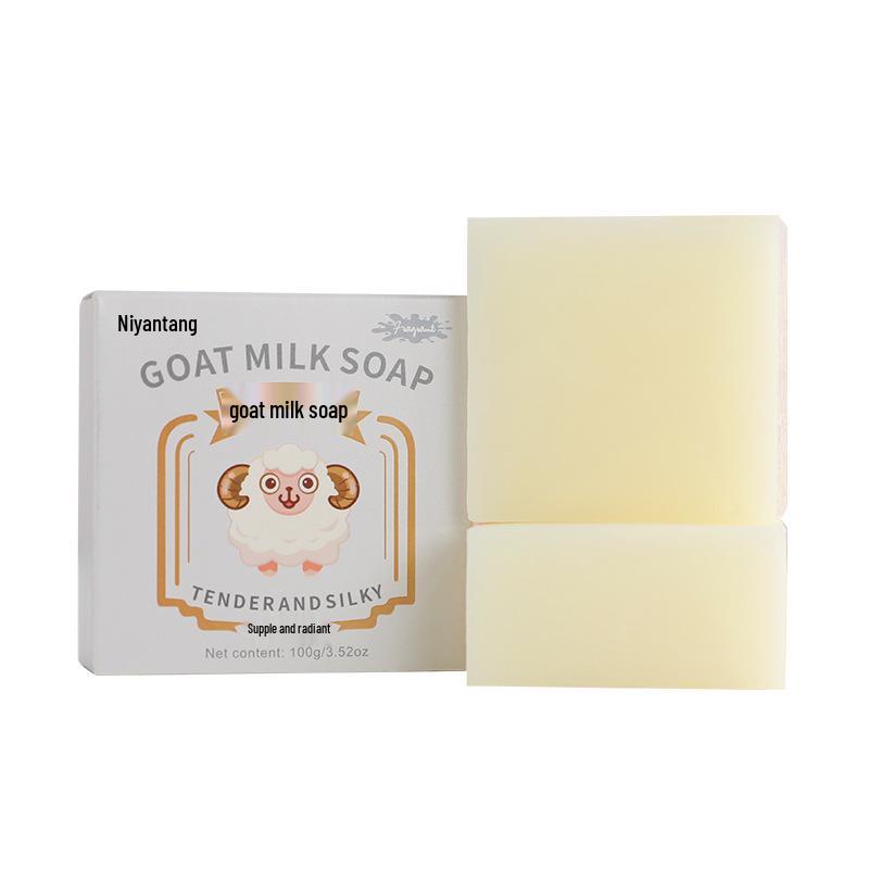 Savon artisanal pour le visage et le bain - Parfum lait - Huiles essentielles pour le contrôle du sébum et l'hydratation - Pour un nettoyage doux et une peau douce.