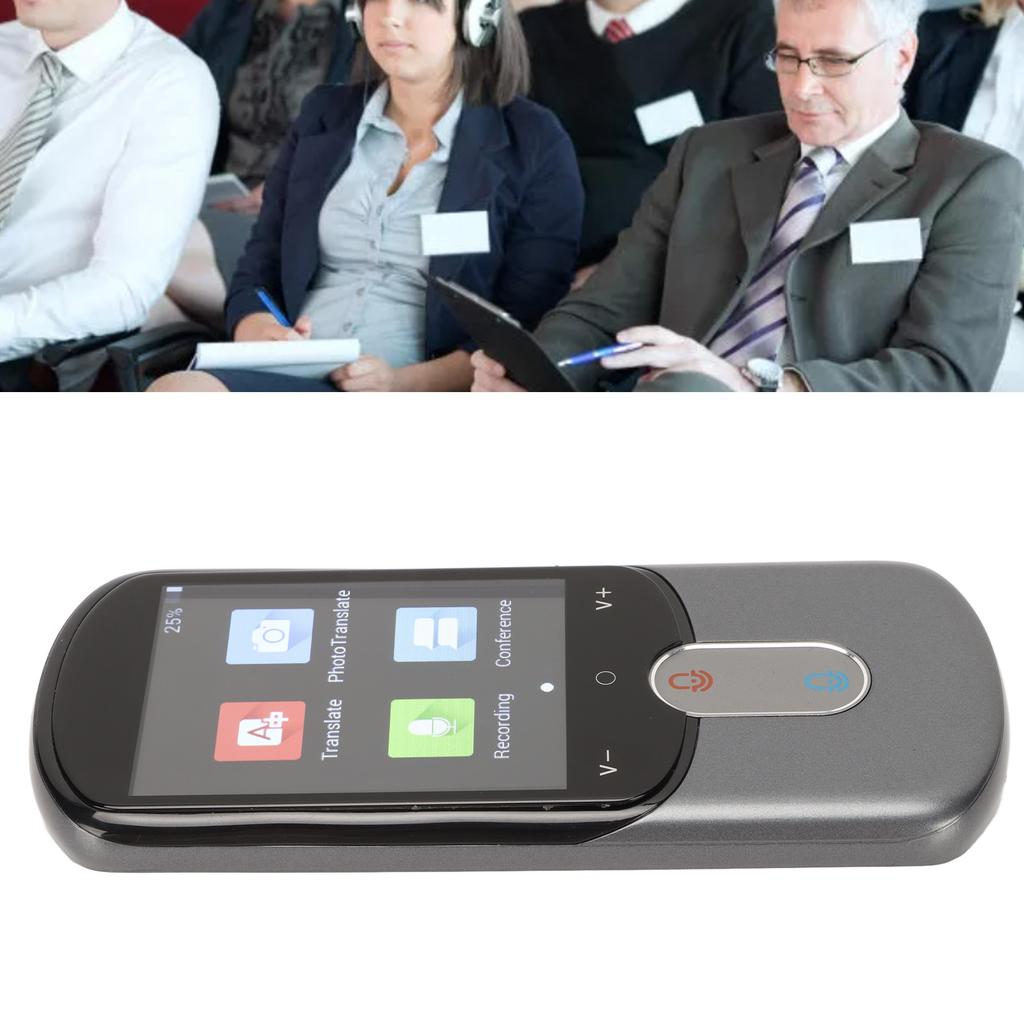 Smart Translator 2.88in Real Time Two Way Translation Portable Intelligent Language Voice Translator