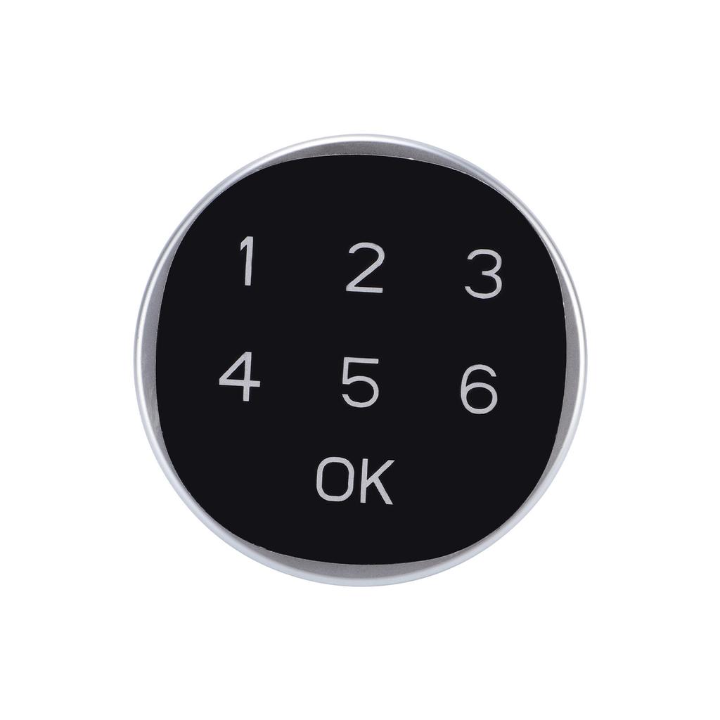 Digital Cabinet Lock with Combination Zinc Alloy Drawer Safe Smart Security Latch for Home Office Privacy Protection