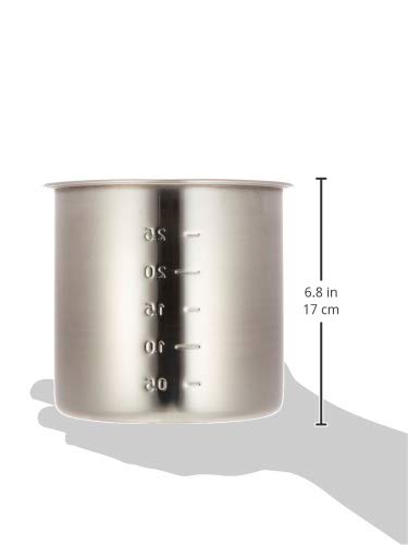 EBM 18-8 Kitchen Pot/Stock Pot, 16cm, Handleless