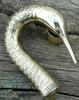 New Handmade Brass Swan Head Handle For Walking Stick Cane (only Handle)