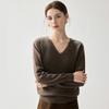 Women's Cashmere V-neck Sweater - 2026 Autumn/Winter Stylish Elegant Warm Loose Fit Pullover