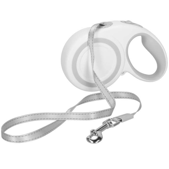 Retractable Leash - Springos® - 5 M - 360° Rotating Carabiner - Ergonomic Handle - Anti-Tangle