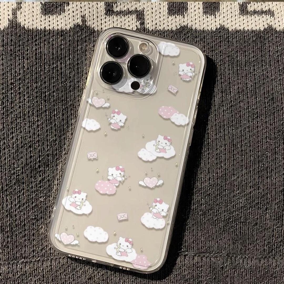 

Чехол Облачко Hello Kitty для Apple iPhone 15/14/13/11 16 Pro Max - Полное Покрытие Дизайн для Трансграничной Продажи iPhone 13 Pro Max