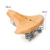 Bicycle Saddle Cowhide Seat Triple Spring Vintage Seat Mountain Bike Saddle Accessories