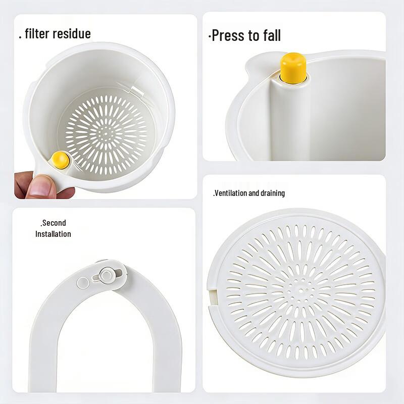 Hangable Kitchen Sink Drain Basket