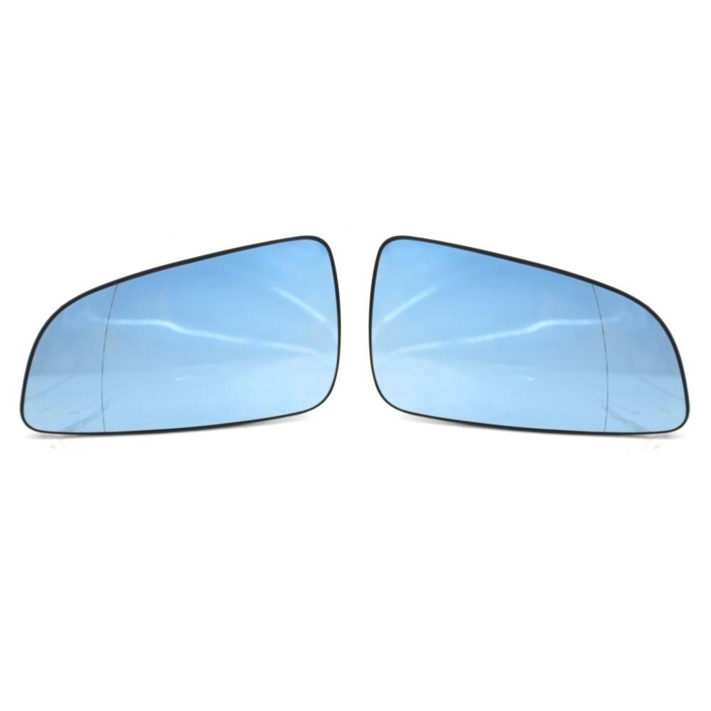 Blue Car Heated Door Wing Rearview Side Mirror Glass Left Right Replace For Opel Astra H 2004 2005 2006 2007 2008 Rear View