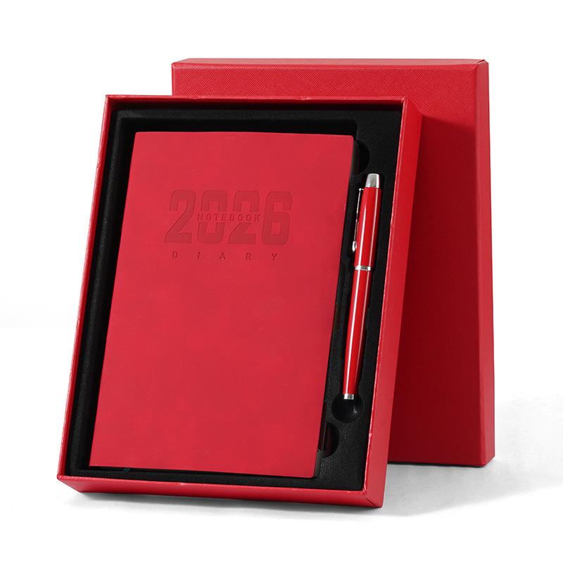 2026 Chinese Daily Planner: Agenda & Efficiency Management Notebook