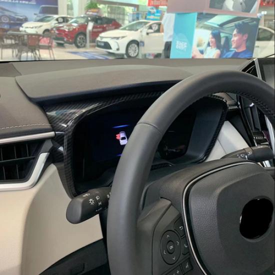 Carbon fiber Inner Dashboard Panel Frame Trim For Toyota Corolla -2026