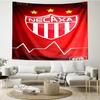 1PC Football Crest Heartbeat Printed Tapestry Room Decoration Wall Hanging for Living Room Bedroom, dormitory, Birthday and Christmas gifts