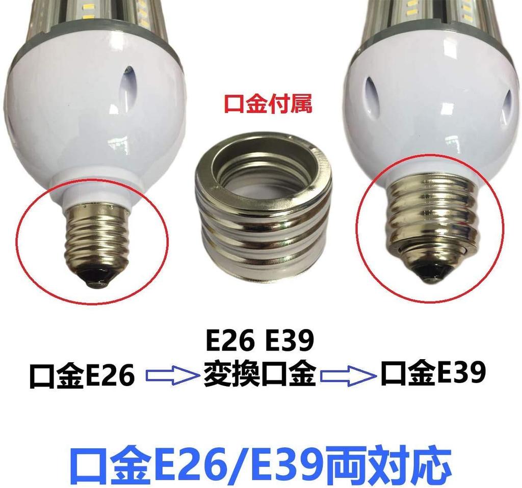 Fwaytech LED Corn Light, Waterproof, E26E39 Base Compatible, 45W, 5700+ LM, Daylight White (6000K), Equivalent To 300-350W Mercury Lamp, IP65