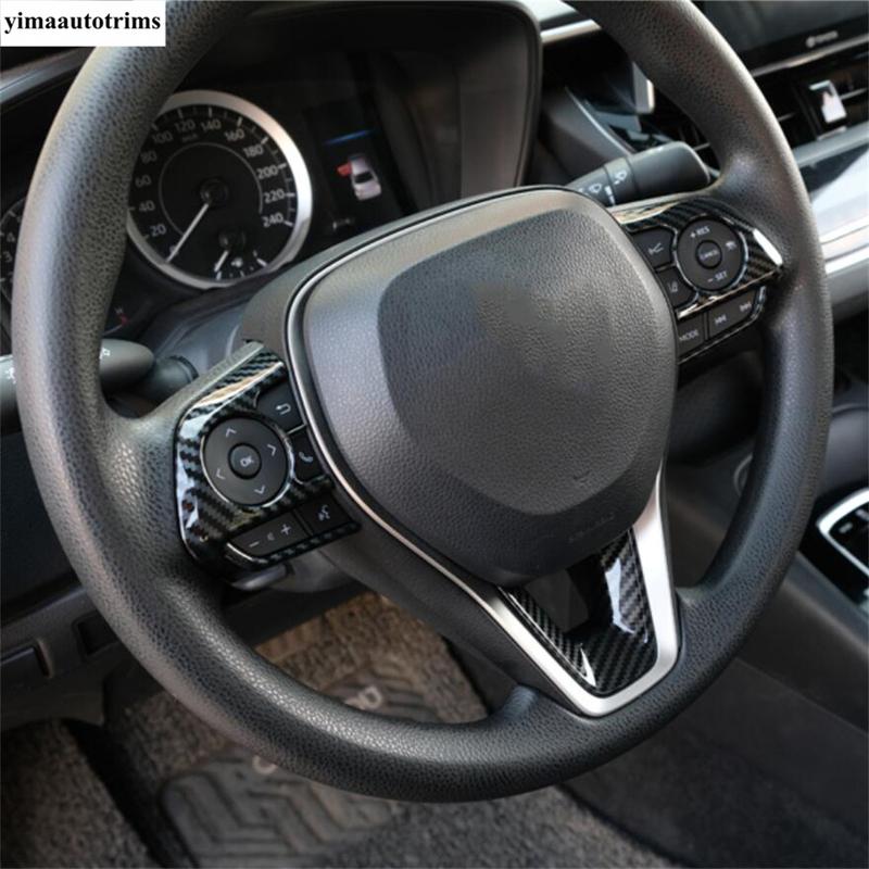 Car Steering Wheel Frame Cover Trim Matte Accessories Interior For Toyota RAV4 XA50 / Corolla E210 / Corolla Cross  - 2025