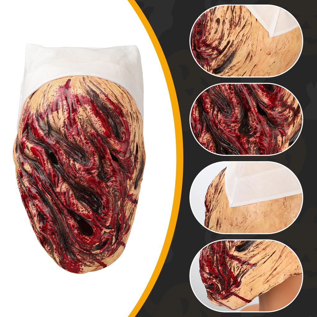 Nurse Model Halloween Cosplay Costume Mask Create a Terrifying Atmosphere Design Wonderful Gift for Role Play Fans