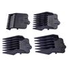 4Pcs Universal Cut Clipper Limit Comb Guide Attachment Size Barber Replacement Electric Push Shear Limit Comb