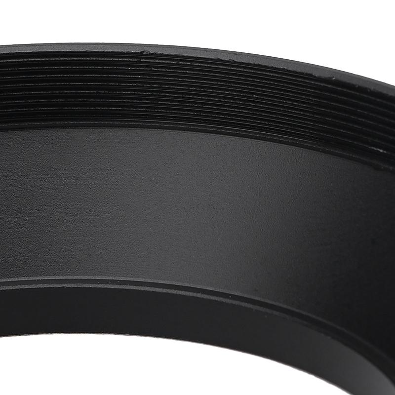 39 40,5 43 46 49 52 55 58 62 72 mm Kamera Metall-Gegenlichtblende Weitwinkel-Gegenlichtblende mit Schraubmontage für Digitalkamera-Zubehör