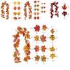 Eye-catching Autumn Garland For Home Office And Restaurant Decor 68.89in Long