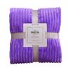 1PC Winter Home Thick Blanket Wide Striped Super Warm Small Sofa Bedding Blanket Flannel Throw Rug