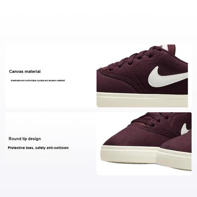 Check Canvas SB GS Burgundy Crush Kids Sneakers Red Sail 905373-603