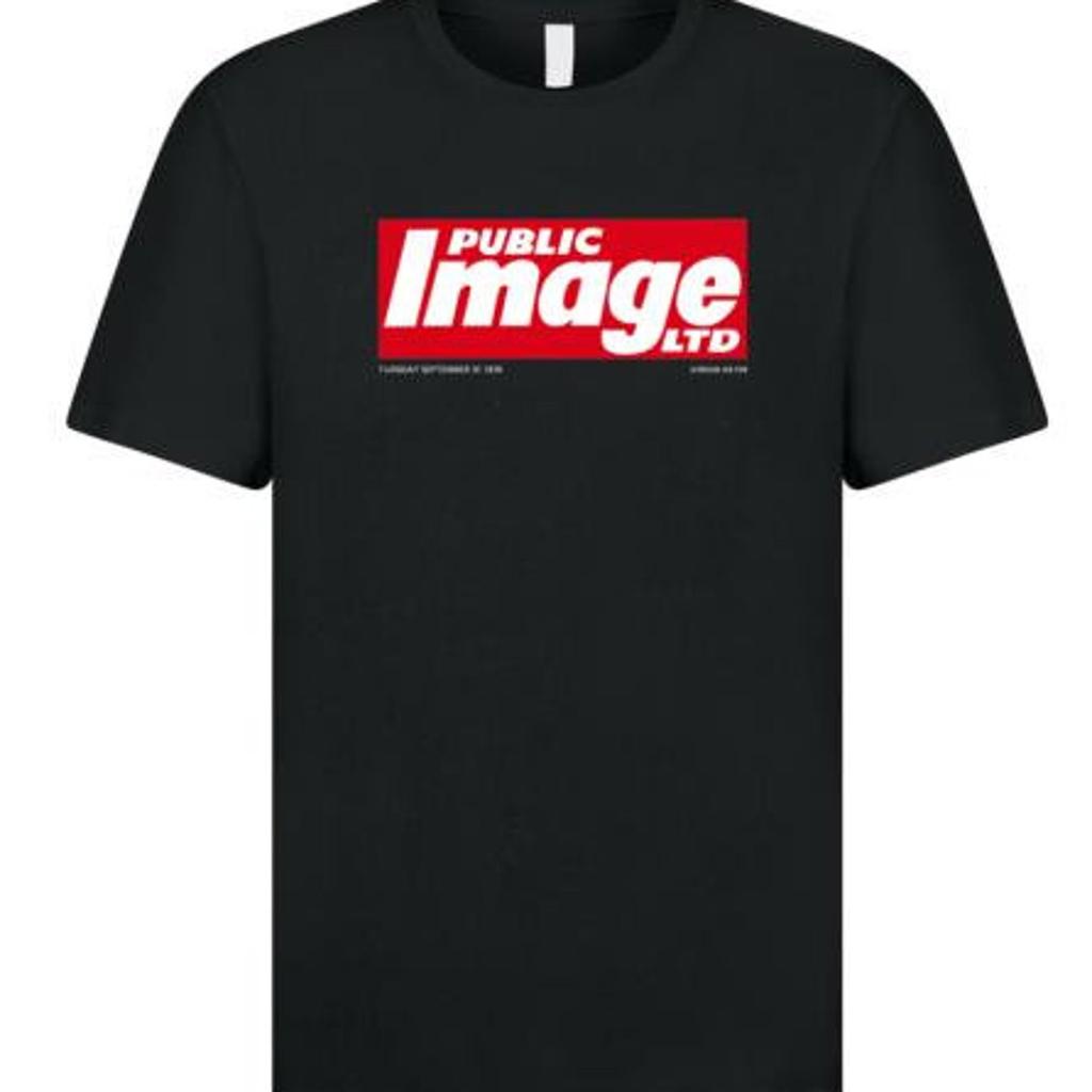 Public Image Ltd T Shirt EE218 Retro Black Unisex Graphic Tee