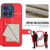 For Motorola Edge 60 Stylus 5G Case RFID Blocking Card Holder Kickstand TPU + PU Leather Phone Back Cover