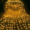 Wasserdichte LED-Wasserfall-Lichterketten – Dekorative Außen-Vorhanglichter
