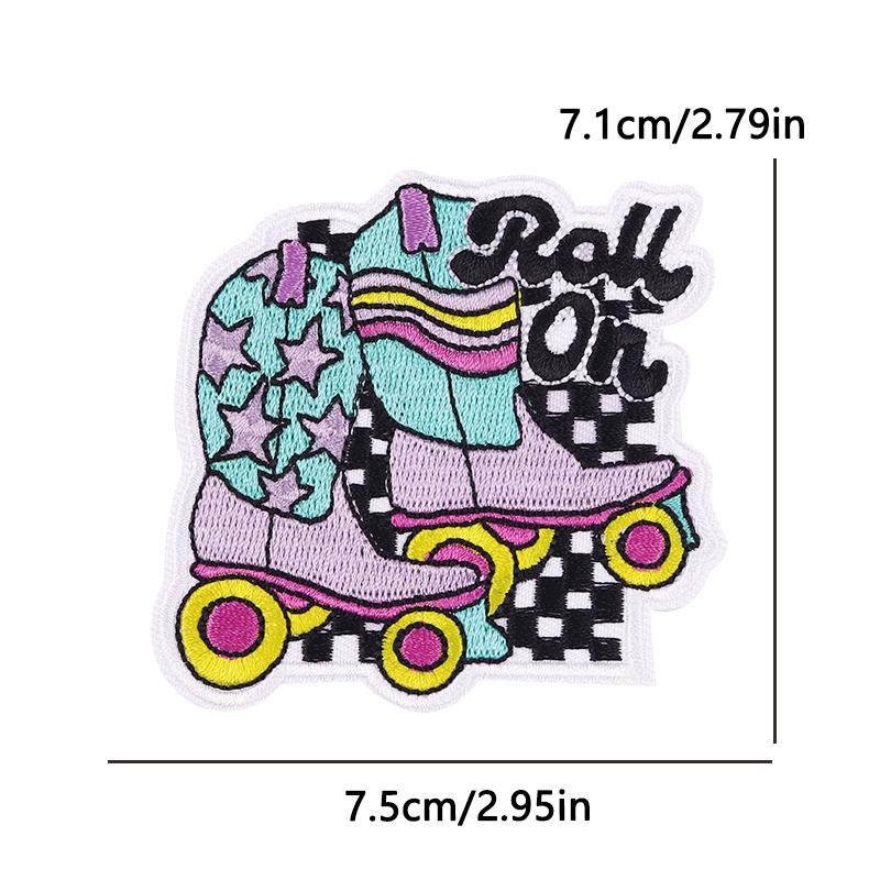 Cowboy Embroidery Patch Iron On Patches for Clothing Jacket Backpack Morale Patch Western Rodeo Theme Outdoor Gear Decoration