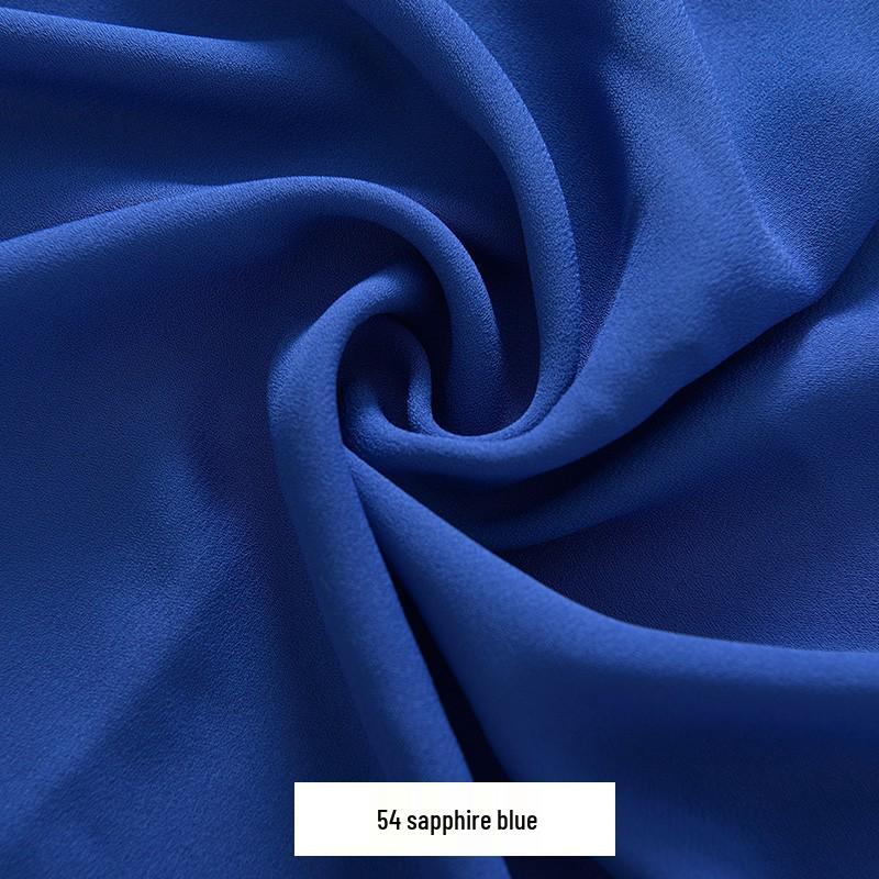 Šifonový Georgette Jednobarevná Taneční Kostýmová Látka pro Podšívku a Šaty