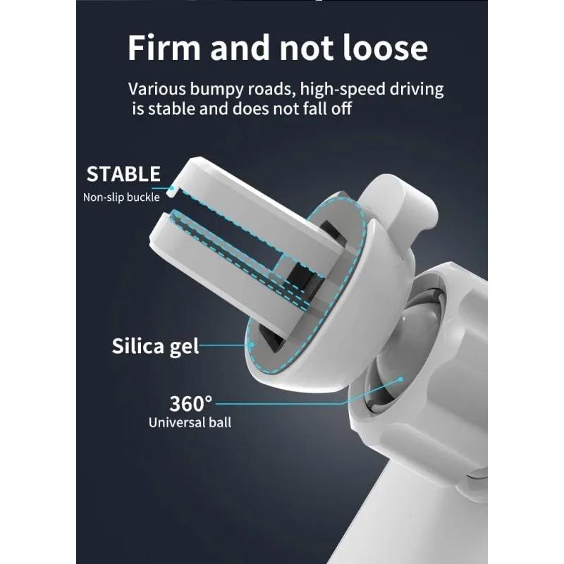 15W Wireless Fast Car Charger 360° Rotation Fast Charging Super Explosion-Proof Universal Car Mount Magnetic Wireless Charger