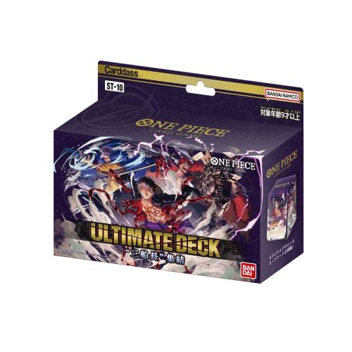 

BANDAI ONE PIECE Card Game Ultimate Deck 3 Captains Assemble [ST-10]
