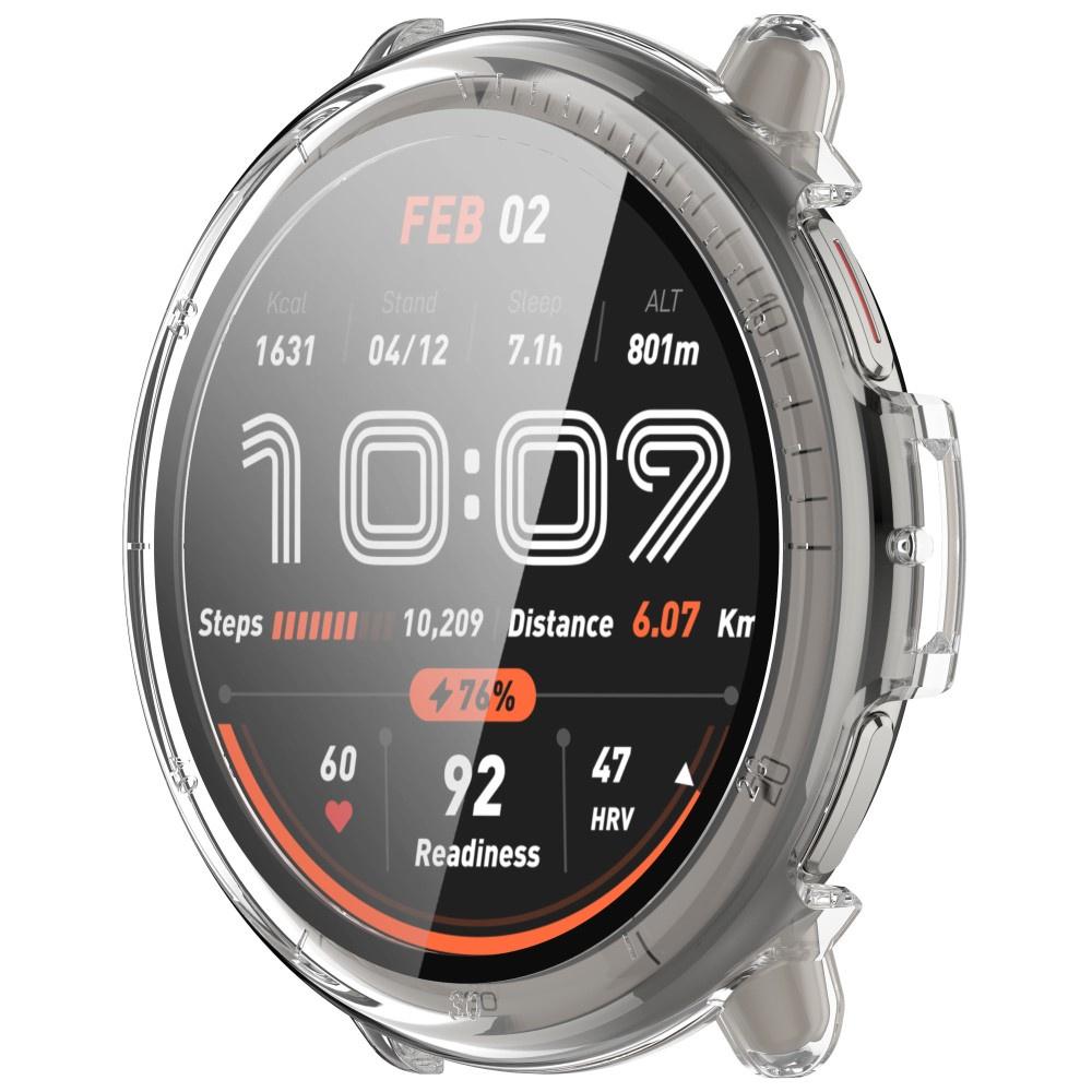 2in1 Case + Tempered Glass for Amazfit Active 2, Transparent