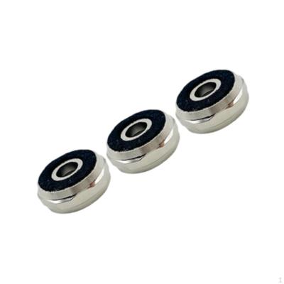 3x Trumpet Finger Buttons Upper Valve Covers Repairing Accessories Maintenance Replacement for