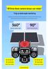 Solar-Powered 4G Home Security Camera, No Data or WiFi Needed, 360° View with Remote Mobile Control.