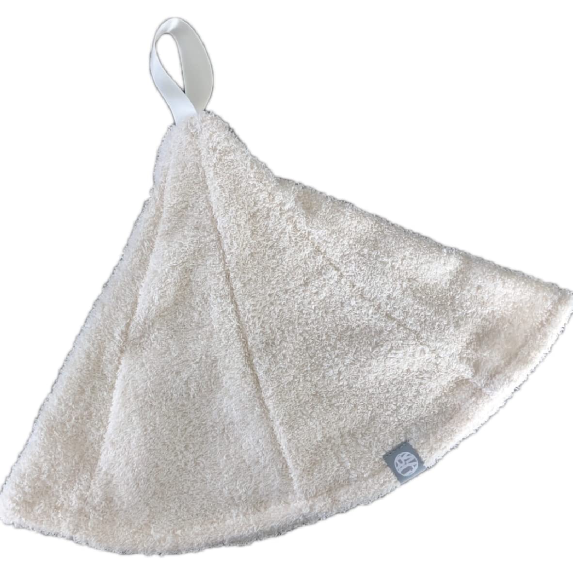 

Sauna Hat Senshu Towel MARU Deep Fit Machine Washable Sauna Cap Towel Fabric Beautiful Silhouette Deep Fit Absorbent Quick Drying Scalp Protection слоновая кость