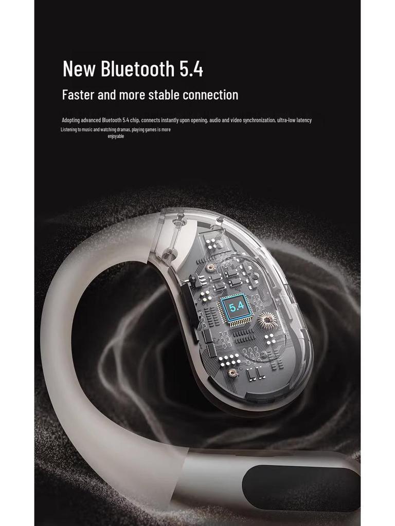 Monster AC330 Bluetooth 5.4 Over-Ear Noise-Cancelling Sports Headset with High-Quality Sound