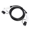 16FT Type 2 to J1772 EV Extension Cable 32A with Storage Bag EV Charging Extension Cable for J1772 Electric Vehicle