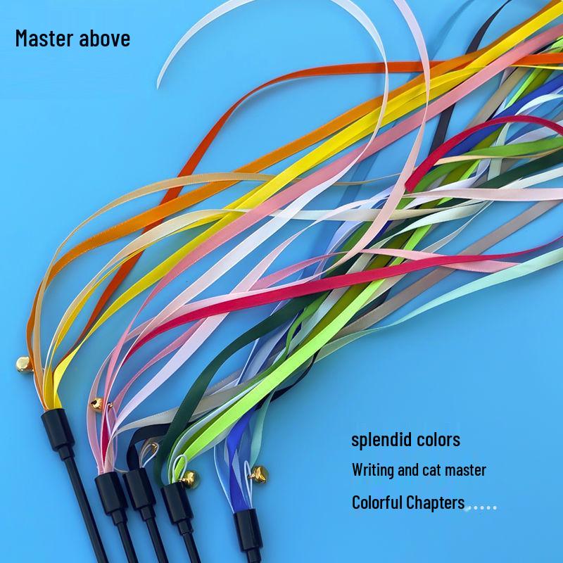 Lange Angel mit bunten Federn - Handgefertigt, langlebig und elastisches Spielzeug im Angelstil