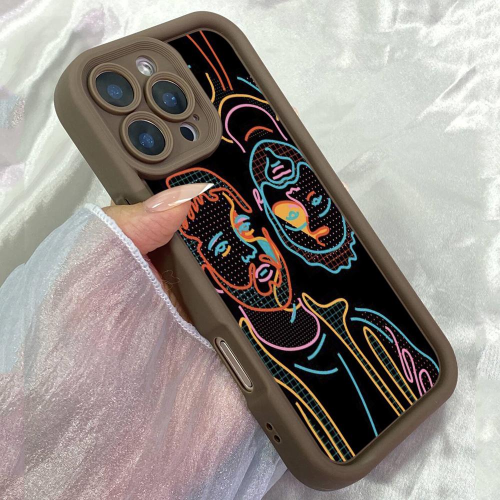 JT535 The Neon Guy for iPhone 17 16 15 14 13 12 Pro Max Samsung S26 S25 Ultra A17 A07 A56 A16 A25 A35 Xiaomi 15T Redmi 15c 14C Soft Case