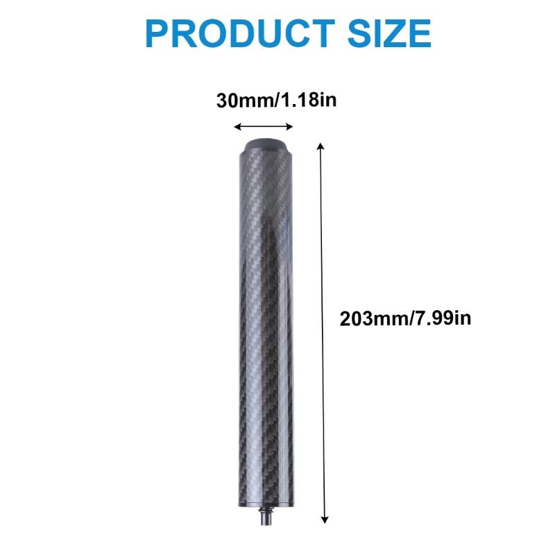 Pool Cue Extender Billiard Cue Rod Lengthen Stick Pool Cue Extender Extension Rod Pool Cue Shaft Extender for Billiard