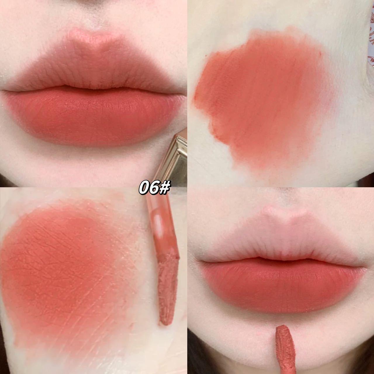 

Новый шоколадный магазин Cloud Lip Glaze Velvet Matte Matte Lipstick Lip Cream