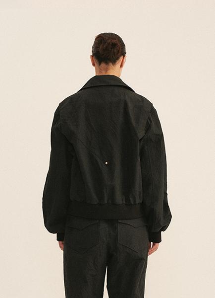 Mtot Pleated Pintuck Jacket(Black)