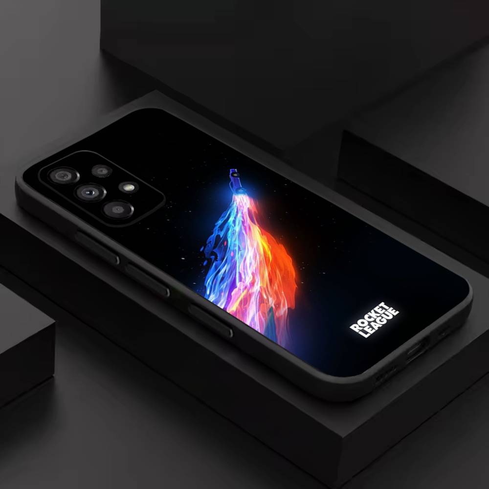 Game R-Rocket L-League For Samsung S 26,25,24,23,22,30,21,10,9,Ultra,Plus,Lite,FE,4,5G Phone Case Black Soft Case