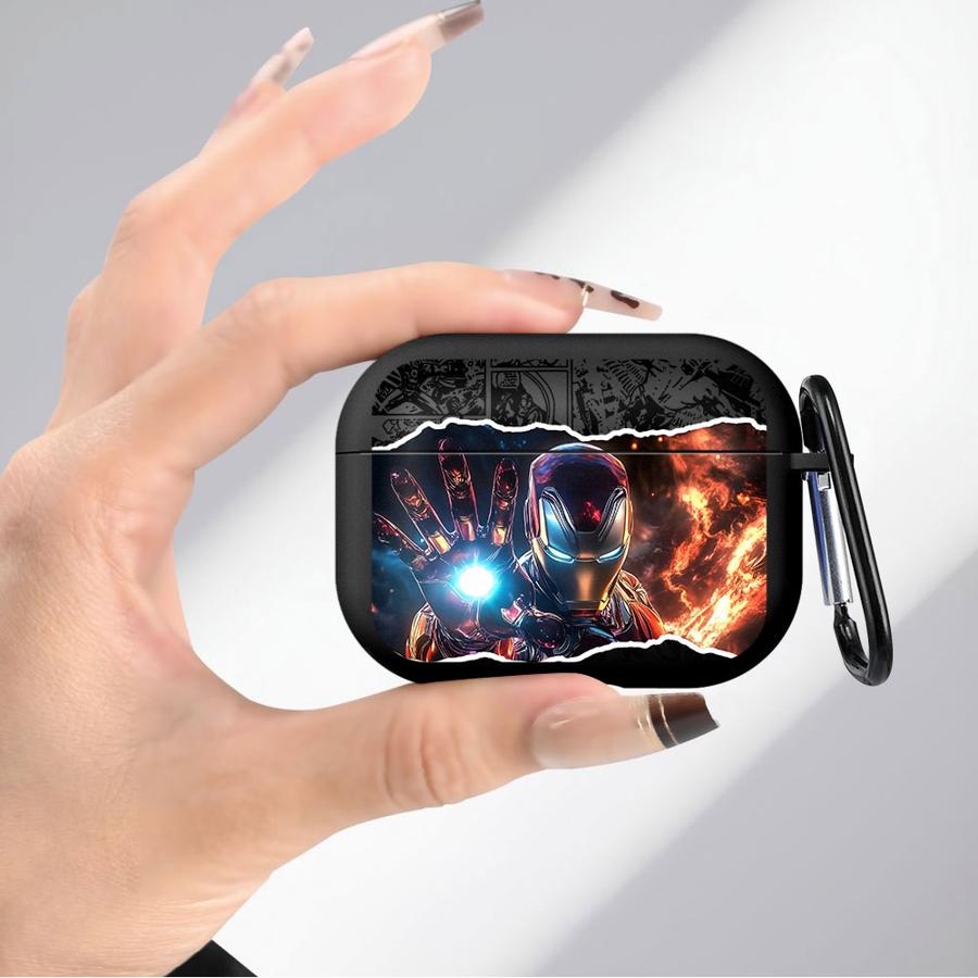 Marvel Comics Iron Man Soft Earphone Cases Cover Case For Airpods Pro Pro2 1 4 2 Pro3 3