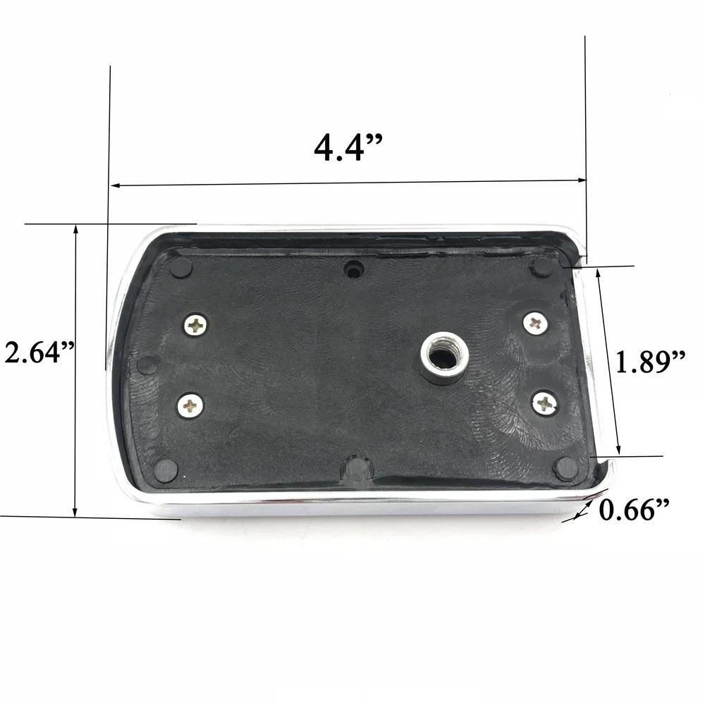 

Free Shipping Motorcycle Parts Gear Skull Large Brake Pedal Pad For Harley-Davidson 2012-2017 Dyna FLD 1986-2017 FL Softail