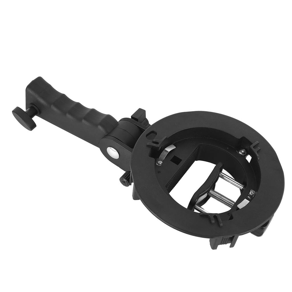 S Type Bracket for Bowens Mount Holder S Type Bracket Holder for Speedlite Flash Snoot Softbox Beauty Dish Reflector