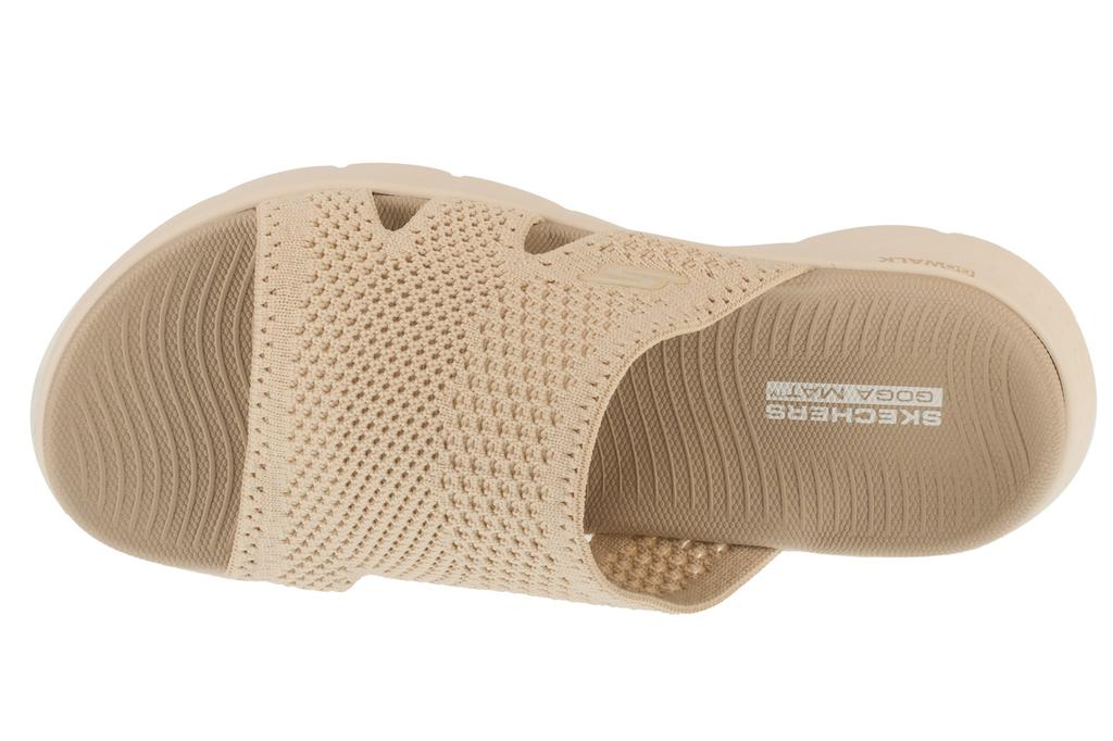 Skechers Go Walk Flex Sandal - Elation, Womens beige Slides