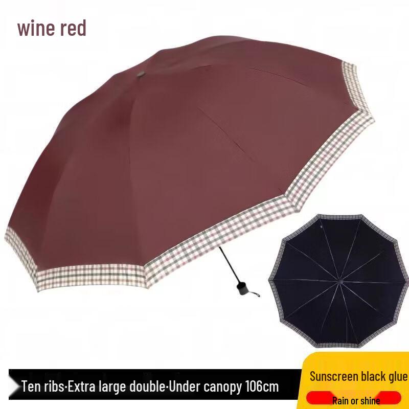 Hanyou Dual-Use Double Layer Umbrella