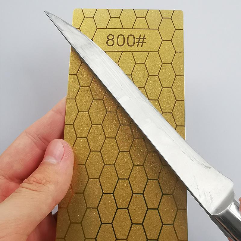 Diamant Schleifstein Messerschärfer Ultradünne Oberfläche Messerschleifstein Küche Schleifwerkzeug Schneide scharf 151*63mm