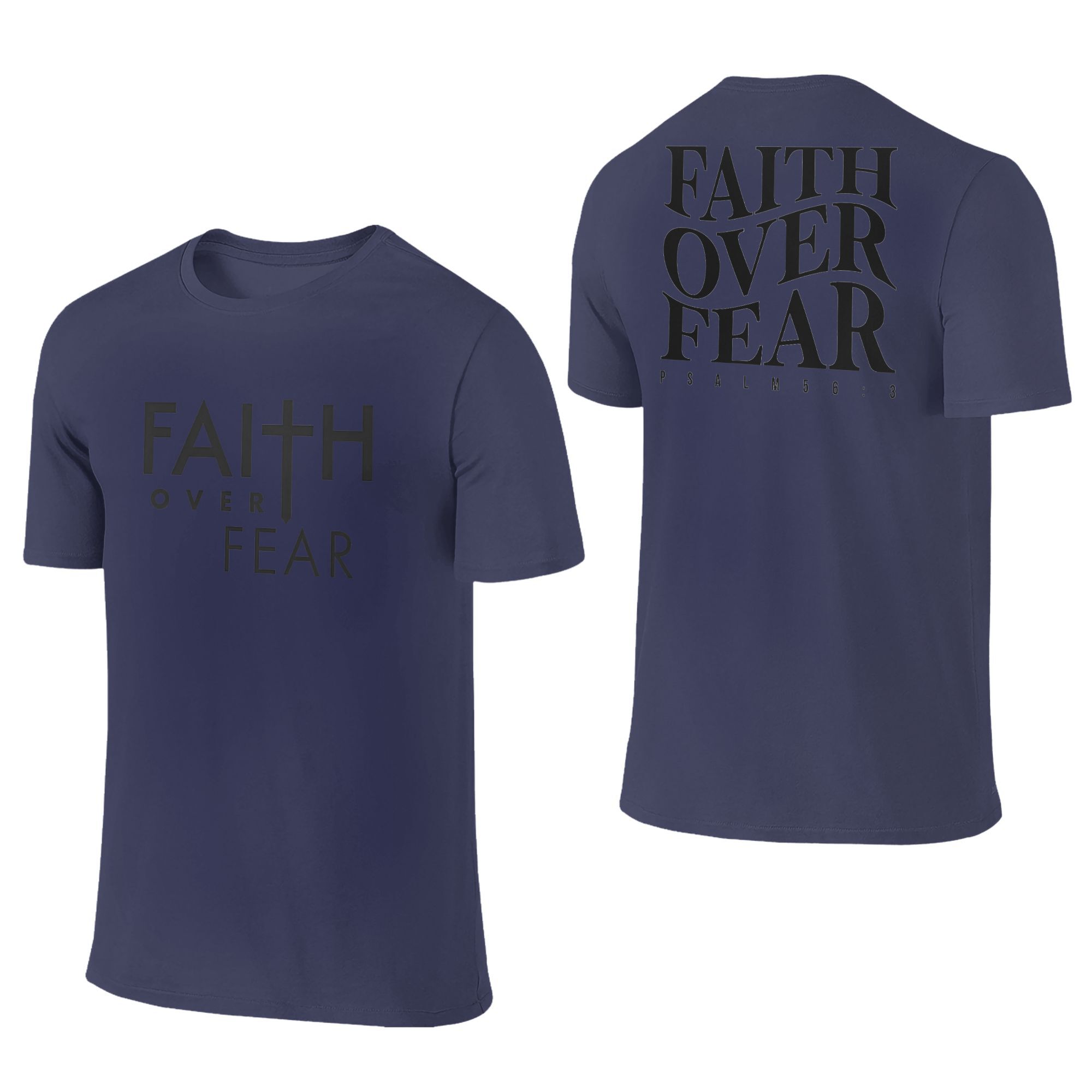 

Christian Faith Over Fear T-Shirt Hippie T Shirts Short Sleeves Awesome Tops Summer 100 Cotton Crewneck Oversized Tees 4XL