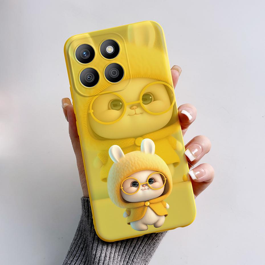For Huawei Honor X8b 6.7" Case Cute Rabbit Panda Soft Silicone Cover For Honor X8B X 8b LLY-LX1 LLY-LX2 LLY-LX3 Phone Case Funda