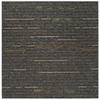 Striped Light Brown Carpet Tile 50 x 50 cm 20 pcs